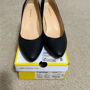 Liz Claiborne Classic Black Heels
